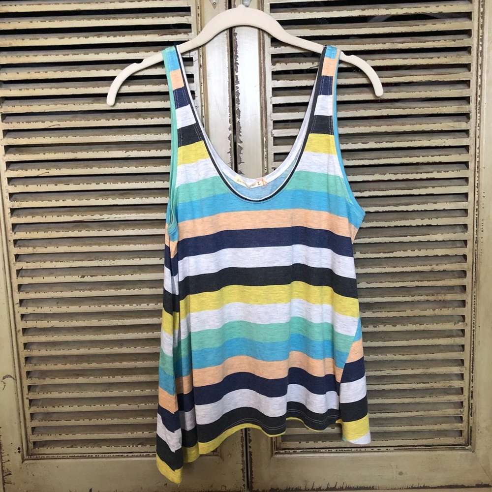 Alternative Apparel striped Tank Top